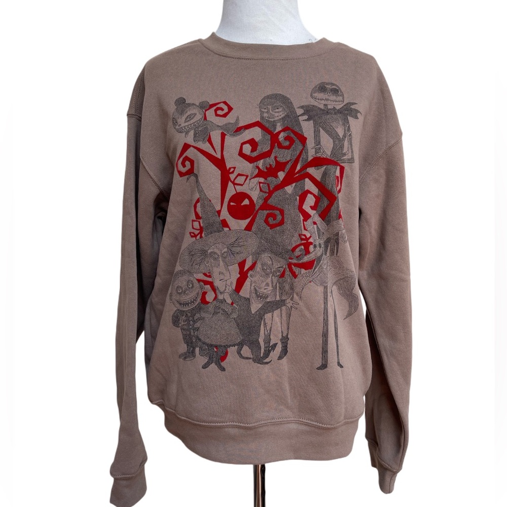 Disney The Nightmare Before Christmas crew neck pullover sweater | Size S